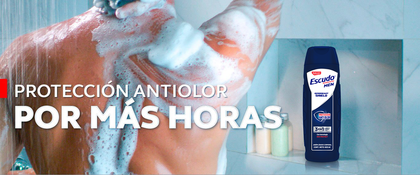jabon antibacterial escudo