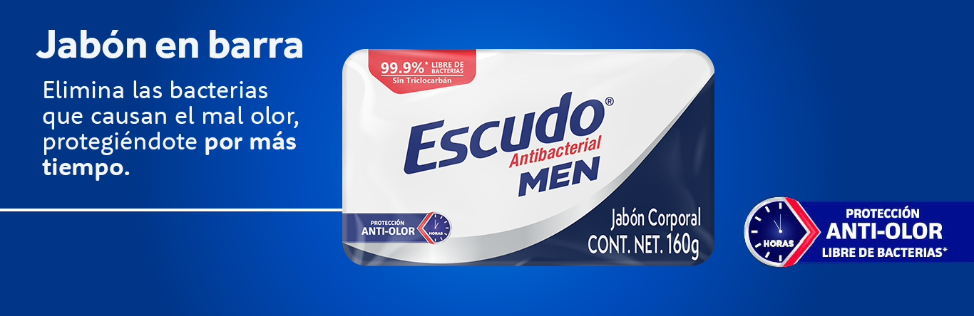 jabon antibacterial escudo