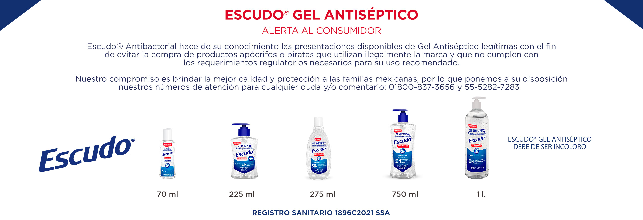 ESCUDO ANTIBACTERIAL GEL