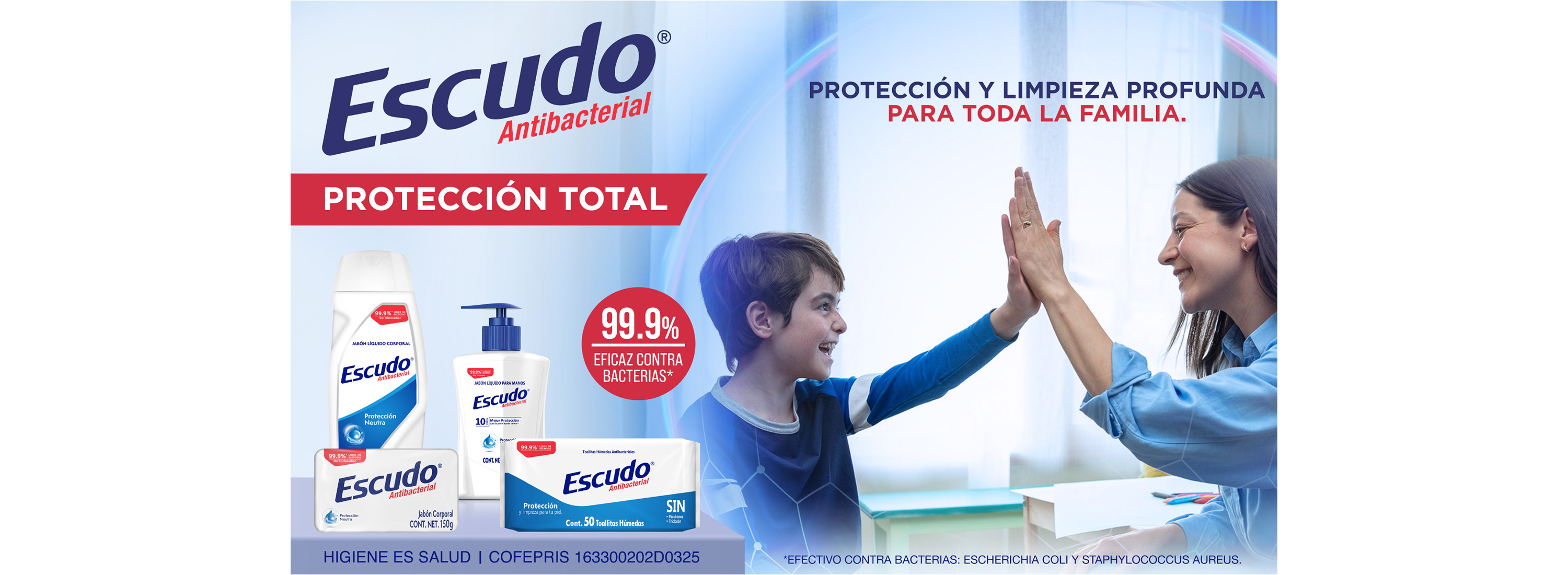 ESCUDO ANTIBACTERIAL PROTECCION TOTAL